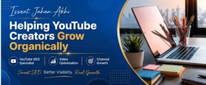 YouTube SEO and channel growth specialist helping creators grow organically