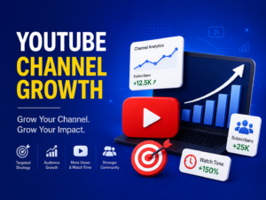 YouTube channel growth and analytics strategy